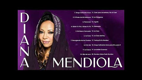 Diana Mendiola - 2 Hora Sus Mejores Canciones Grandes Éxitos - Álbum Completo.