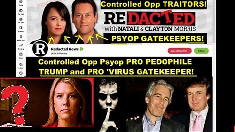Psyop Redacted News: Where Are the Pedophile Child Rapist Epstein Flight Logs Files?