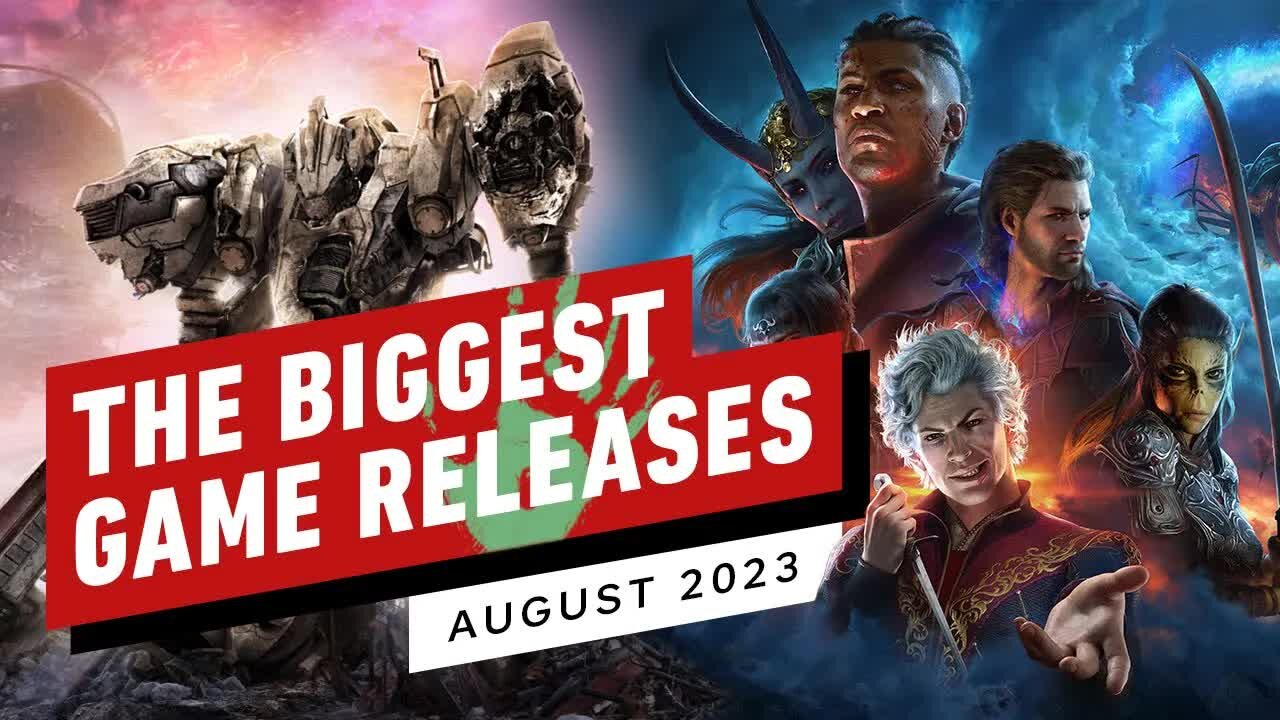 The Biggest Game Releases of August 2023