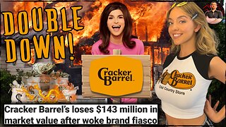 Cracker Barrel DOUBLES DOWN on Logo Rebrand After Losing OVER $150M!