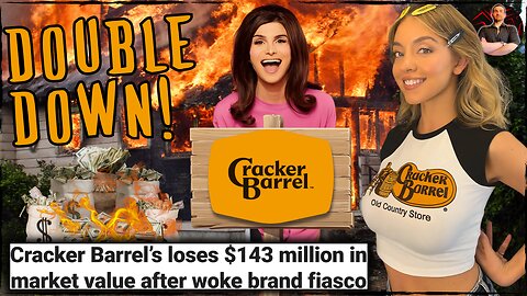 Cracker Barrel DOUBLES DOWN on Logo Rebrand After Losing OVER $150M!