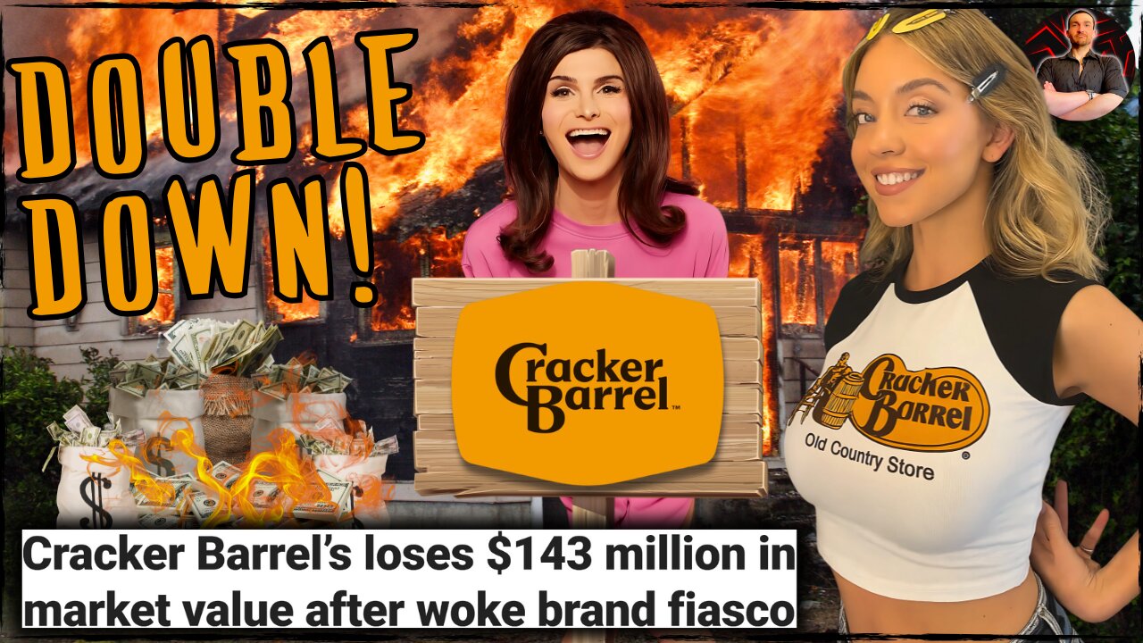 Cracker Barrel DOUBLES DOWN on Logo Rebrand After Losing OVER $150M!