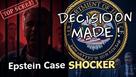Update: justice department issues decision in Epstein case
