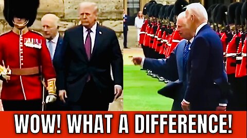 Completely Different Vibe between Trump & Biden visiting World leaders!
