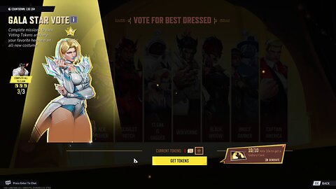 Gala Star Vote | Marvel Rivals | Emma Frost