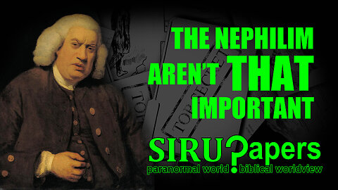 The Nephilim Aren't THAT Important