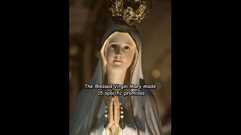 15 PROMISES OF THE ROSARY: #mary #jesus #bible #christian #catholic #rosary #joseph #death #interces