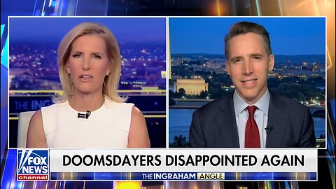 Josh Hawley Praises Trump, Slams Biden.