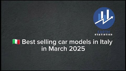 Best selling car models in Italy in March 2025...
