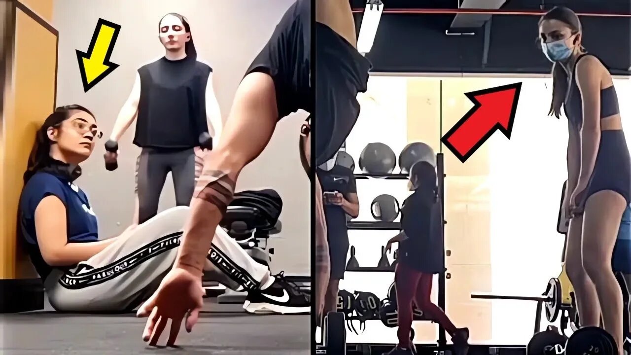 đŸ”¥Scaring People in The Gym With Calisthenics #46