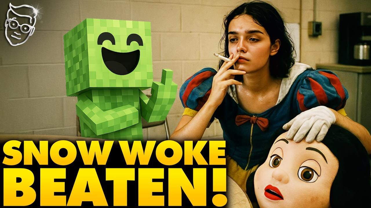 Disney DESTROYED! Minecraft Movie MURDERS Snow White with Box Office RECORD | Woke Hollywood is DEAD