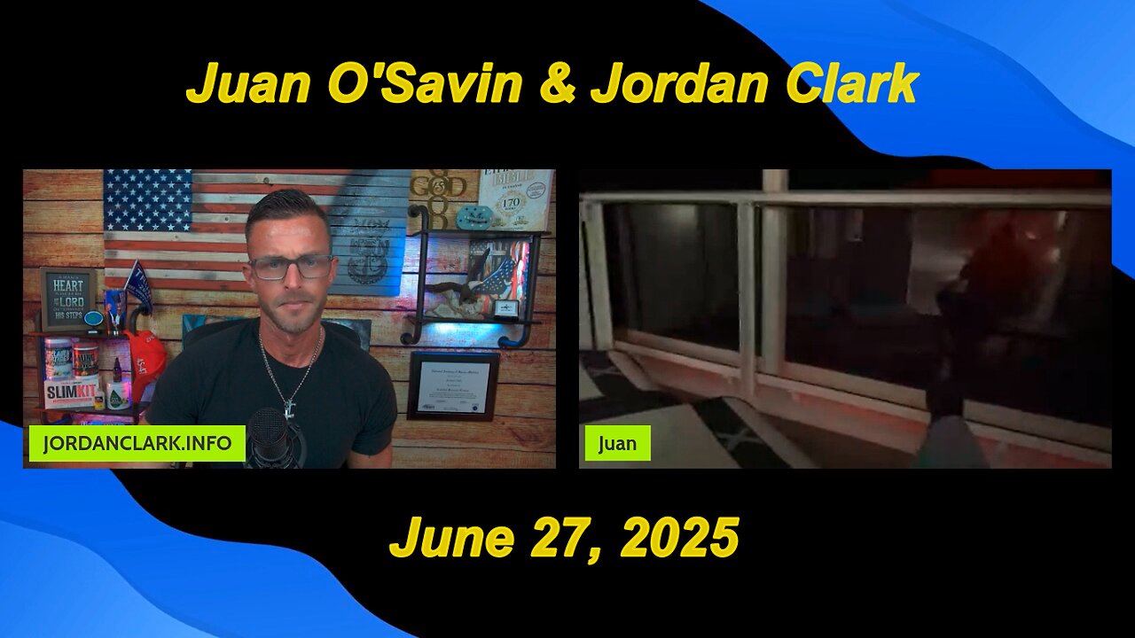 Jordan Clark Live with Juan O Savin!