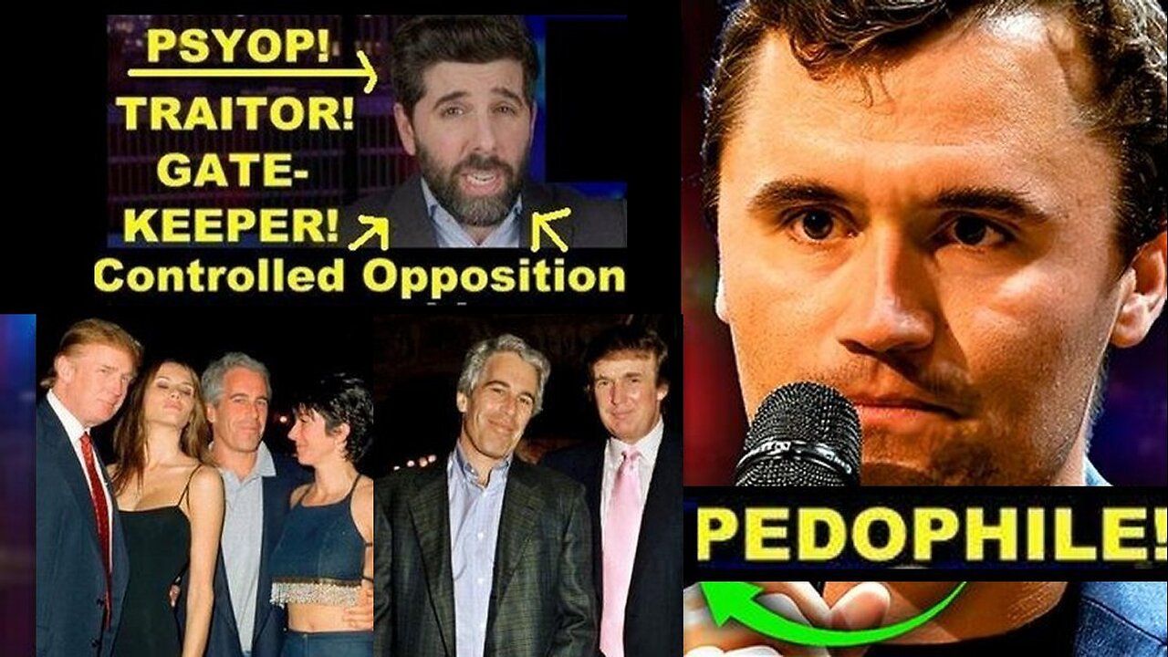 Pedo Charlie Kirk Granted Epstein Client List Access Before He Was 'Killed'!