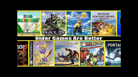 Why Old Games Are Superior to Modern Games (Type2Productions)