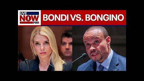 Pam Bondi, Dan Bongino clash over Epstein files