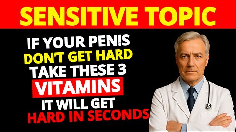 Dr. William Reveals: 3 Vitamins That Make 60+ Men Feel 30 Again (Most Don't Know #2)