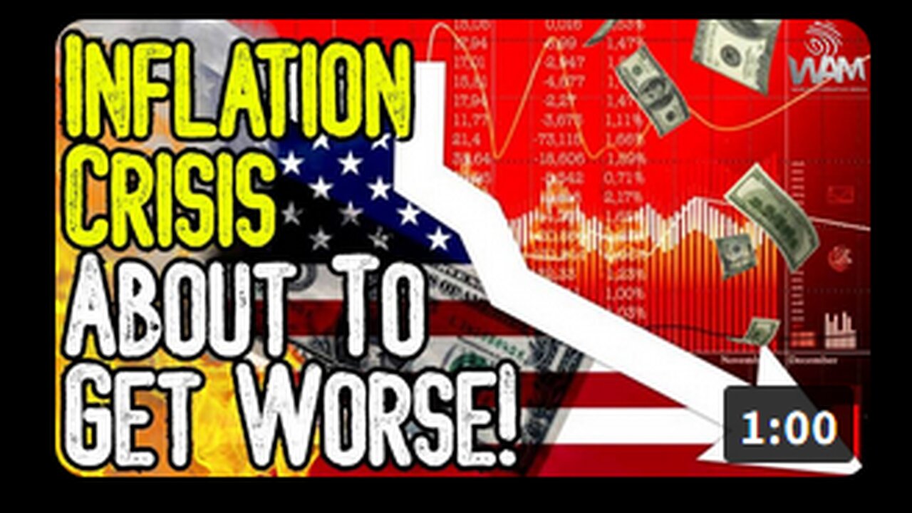 INFLATION CRISIS TO GET WORSE! - Trillions Printed As US Economy Contracts In First Quarter