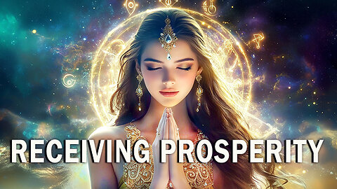 Guided Meditation to Receiving Prosperity, Attract Wealth Energy & Unlock Abundance l Golden Journey
