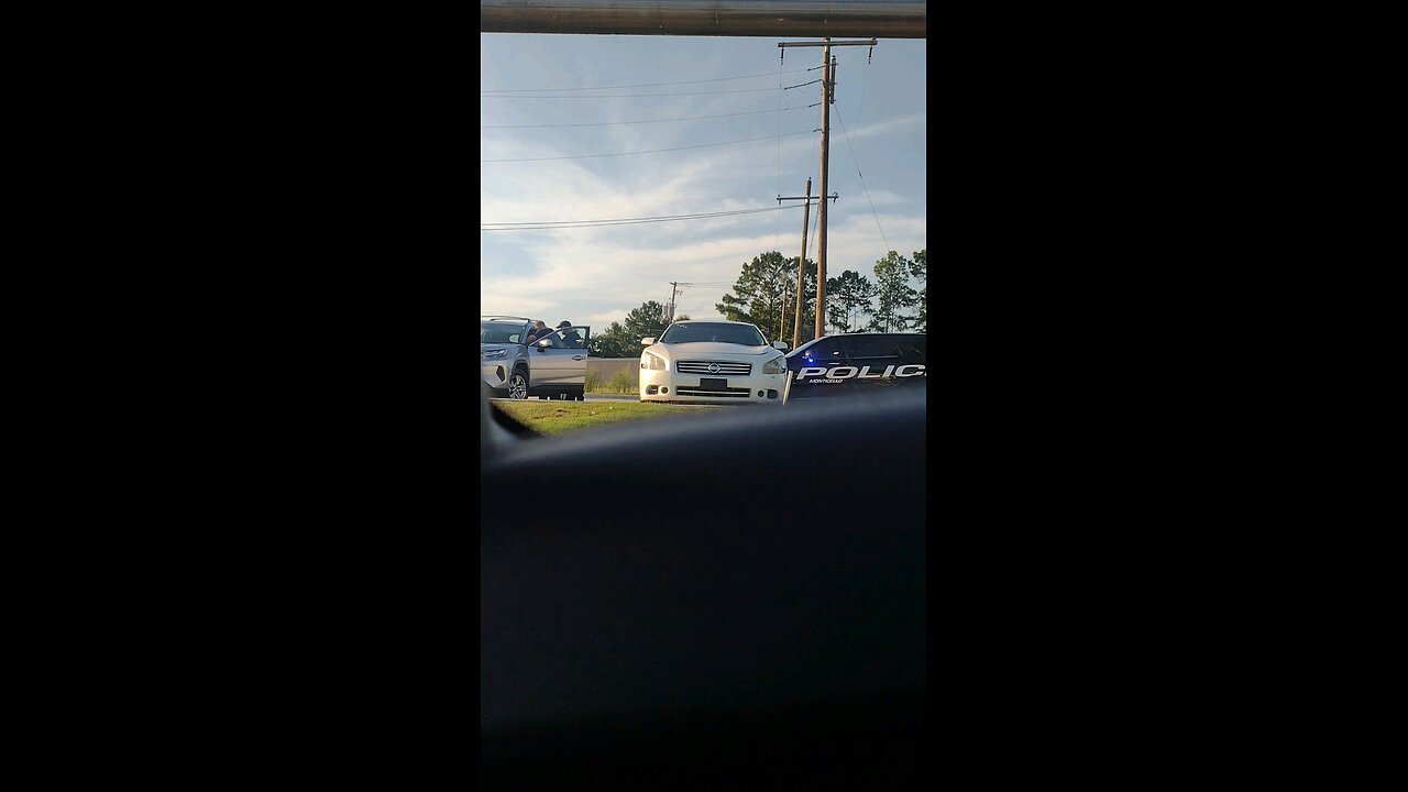 Monticello police and rescue help a lady passed out at a carwash