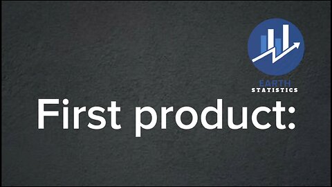 First product...