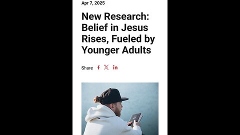 JESUS GOT A HOLD OF MILLENNIALS & GENZ BEFORE CHARLIE KIRK GOT THEM. LOOK OUT CHURCHES