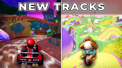 Mario Kart Wii Custom Tracks Got EVEN BETTER... [eM3fHD7_q24]