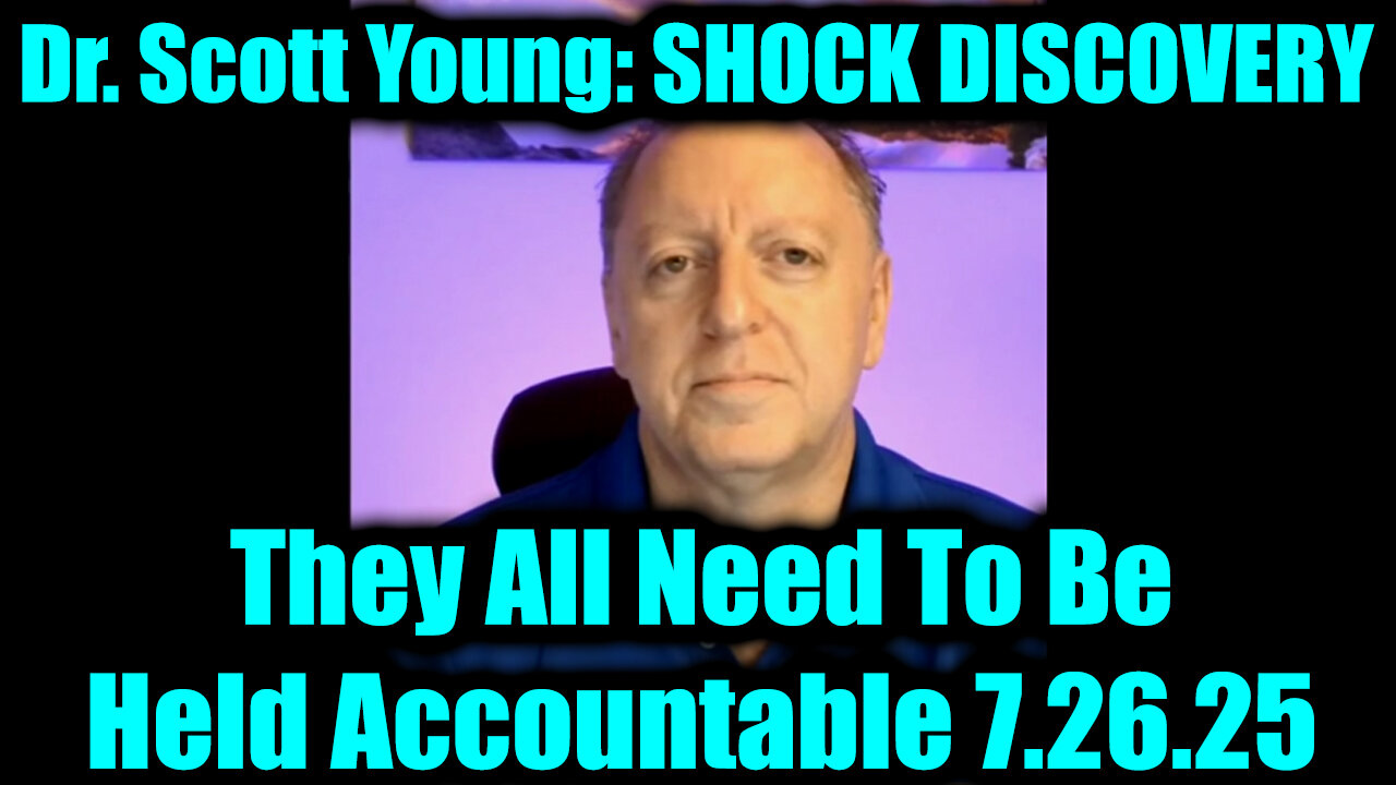 SOT. YOU. They All Need To Be Held Accountable. 7-26-25-AT-2PM-CST-25-EST #TRUTH