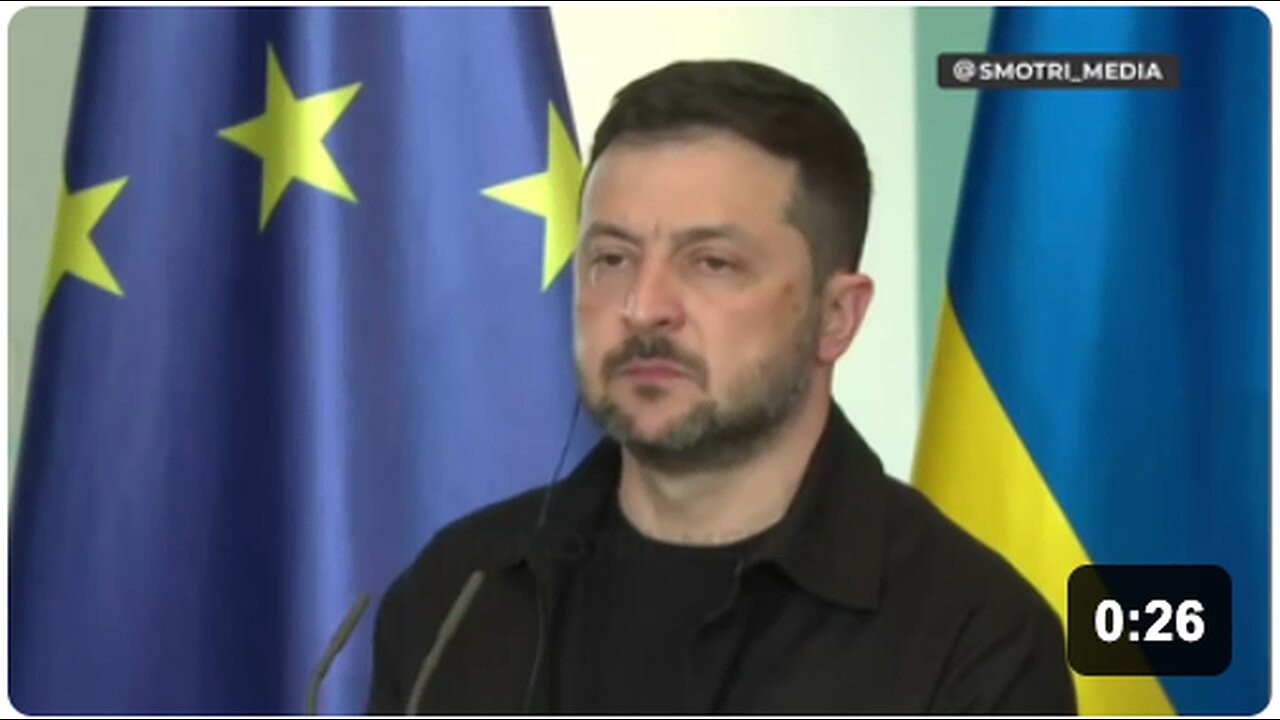 Zelensky's been doing coke again.....
