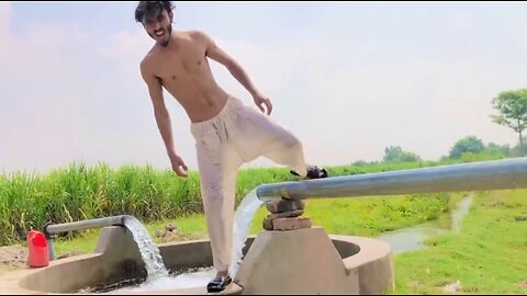 Desi Hot Boy Swimming Video in Rumble