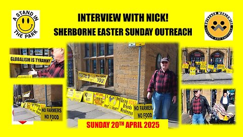 Interview with Nick at The Sherborne Easter Outreach!