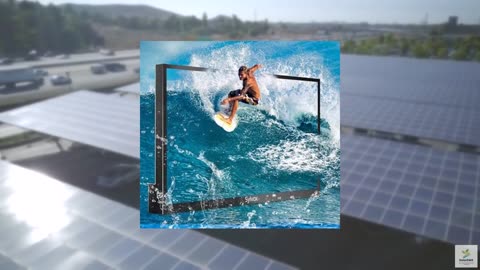 SYLVOX Full Sun Outdoor TV, 75'' QLED Smart TV, IP55 Waterproof, Dolby Vision HD