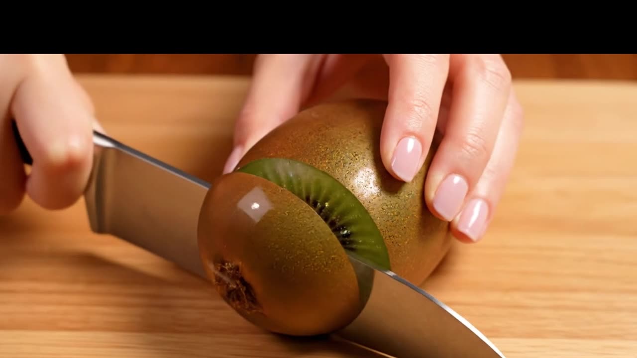 Slicing a Crystal Glass Kiwi | Ultra Realistic 8K ASMR #asmr #satisfying #relax