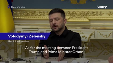 'Like live mail from Russia to US' - Zelensky on Trump-Orban talks