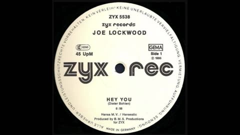 Joe Lockwood - Hey you
