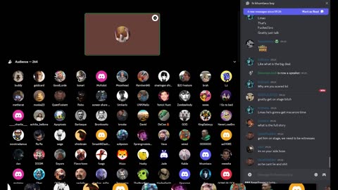 BossmanJack Cracked out on Discord Stage