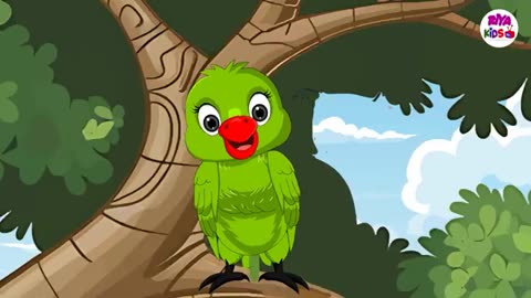 मैं तोता मैं तोता _ Main Tota Main Tota _ Nursery Rhymes for Kids _ Baby Songs - Riya Kids Tv