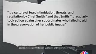 Report accuses D.C Police Chief of 'fear, intimidation, threats' and MANIPULATING STATISTICS