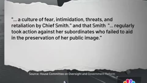 Report accuses D.C Police Chief of 'fear, intimidation, threats' and MANIPULATING STATISTICS