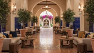Mediterranian Design Style Transformations | Coffee Shop to Hotel Lobby
