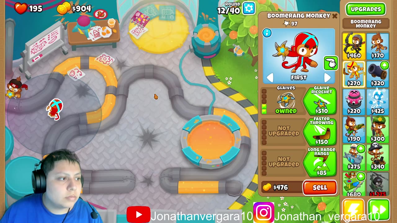 bloons tower defense gameplay commentary