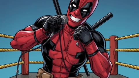 Spiderman and venam s fight on boxing ring #