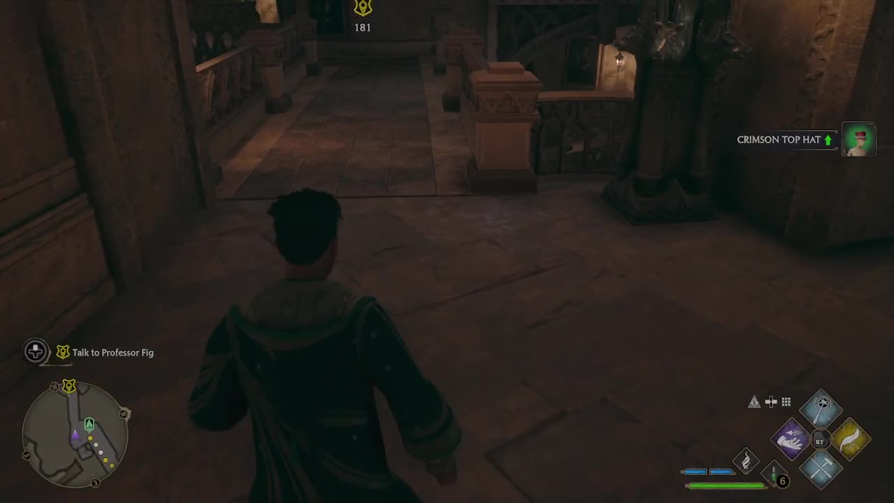 Hogwarts legacy - playing as a slytherin