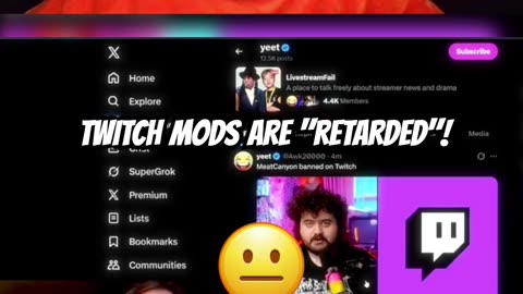StyloIRL Calls Twitch Mods "Retarded" & "Biased"