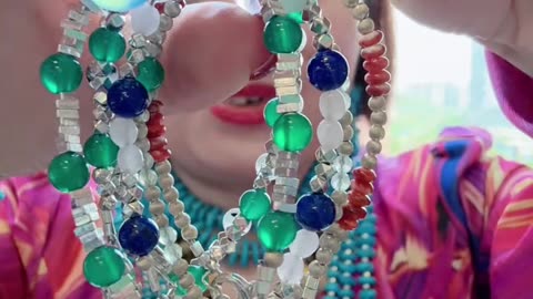 250521-10 Lapis Lazuli & Rose Quartz Bracelet: Dreamy Color Clash on the Wrist
