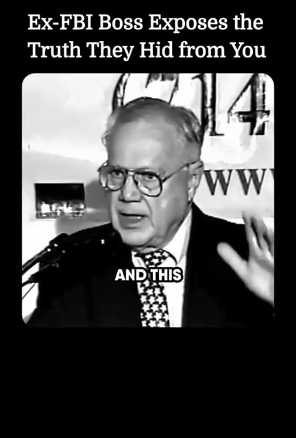 EX FBI BOSS EXPOSES THE TRUTH THEY HID FROM YOU