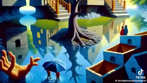 US AND THEM ~ PINK FLOYD ( full song AI Animation )