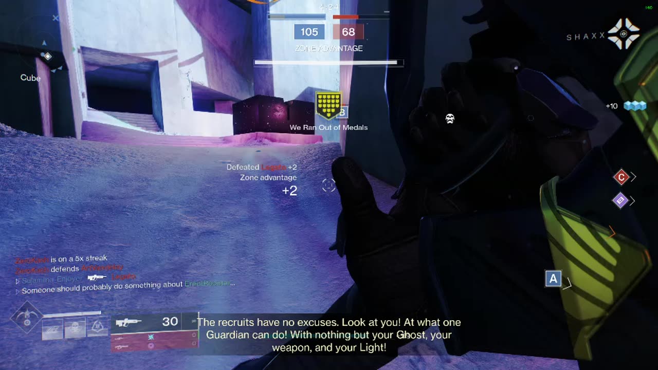 Destiny 2, getting a we ran :D