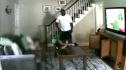 Negro beats White woman during home invasion