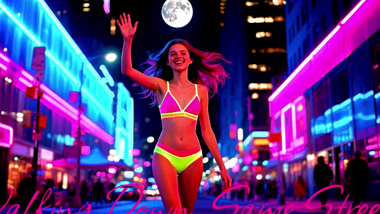 POP MUSIC. Song Walking Down the Same Street.