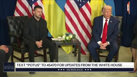 LIVE: President Trump Meets with Ukrainian President Zelensky...